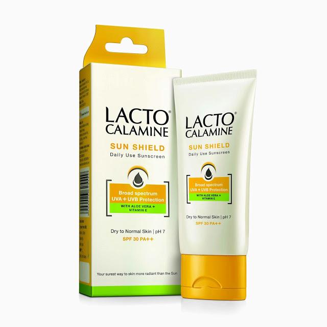 New Launch - Lacto Calamine Sunshield for oily and dry skin