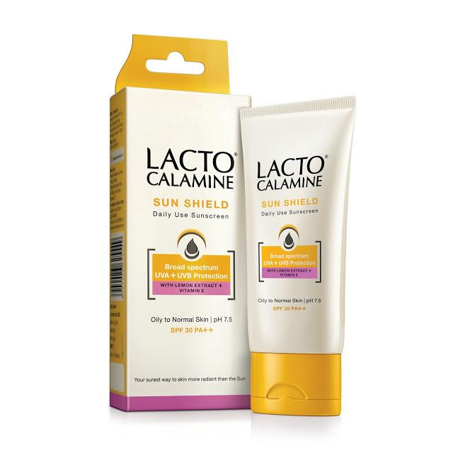 New Launch - Lacto Calamine Sunshield for oily and dry skin