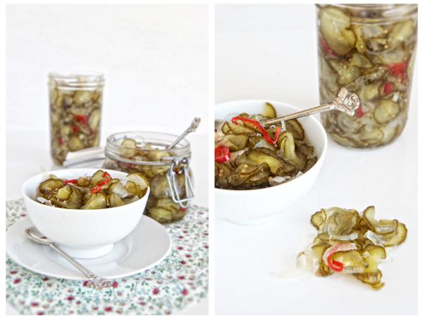 Sweet and Sour Cucumber Pickle
