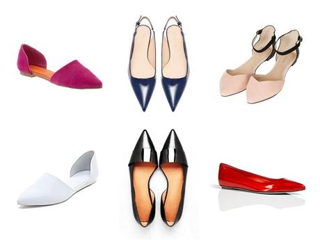 The Pointy Toe Flats - Paperblog