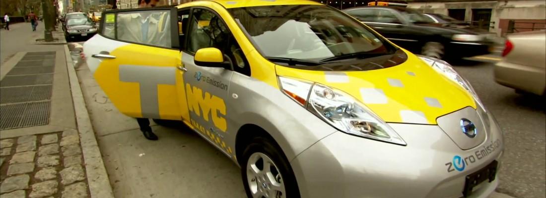 LEAF Electric Taxi Pilot Program Launched in New York