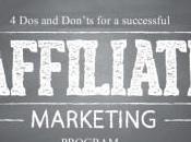 Don’ts Successful Affiliate Marketing Program