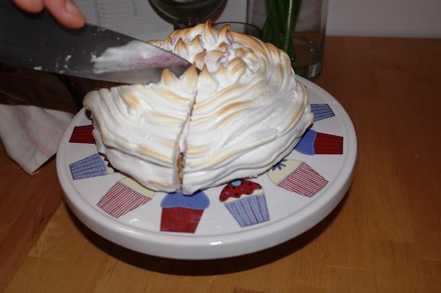 Yoo Moo Very Berry Baked Alaska