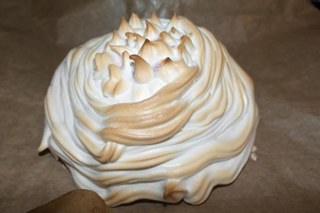 Yoo Moo Very Berry Baked Alaska