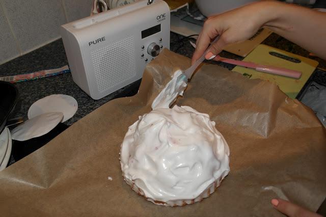 Yoo Moo Very Berry Baked Alaska