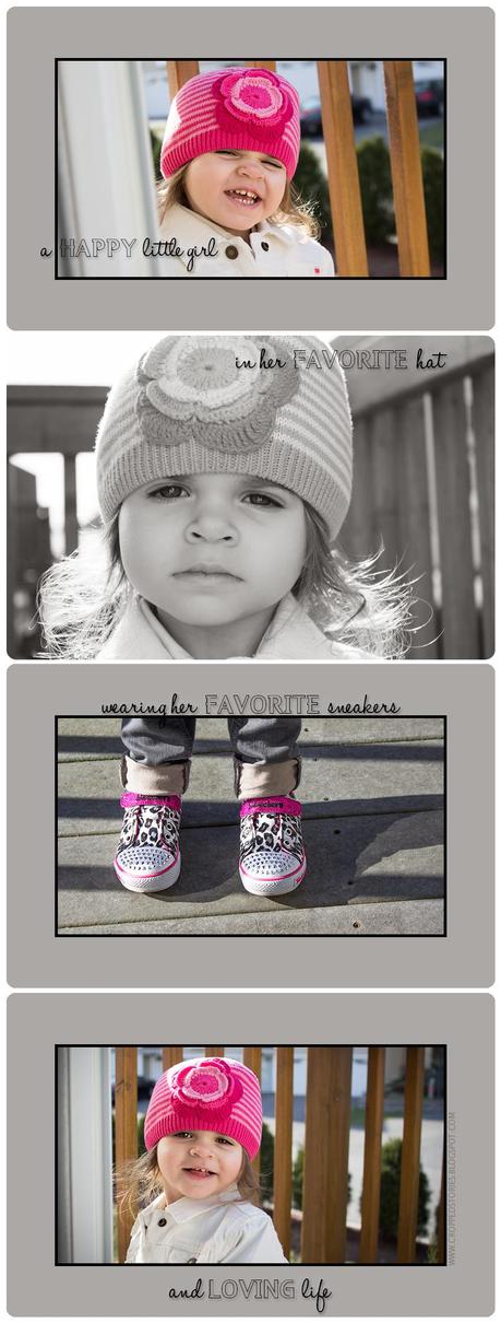 toddler with hat