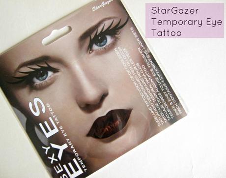 Stargazer Temporary Eye Tattoos - Review + Images