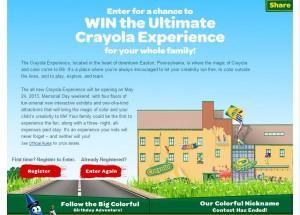 Crayola's Big Colorful Birthday Adventure