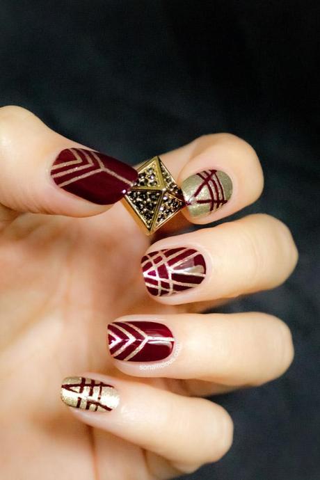 art deco nails revlonNail Trend Alert! Art Deco Manis