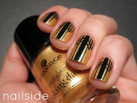 nailside art deco linesNail Trend Alert! Art Deco Manis