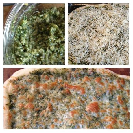 green pizza