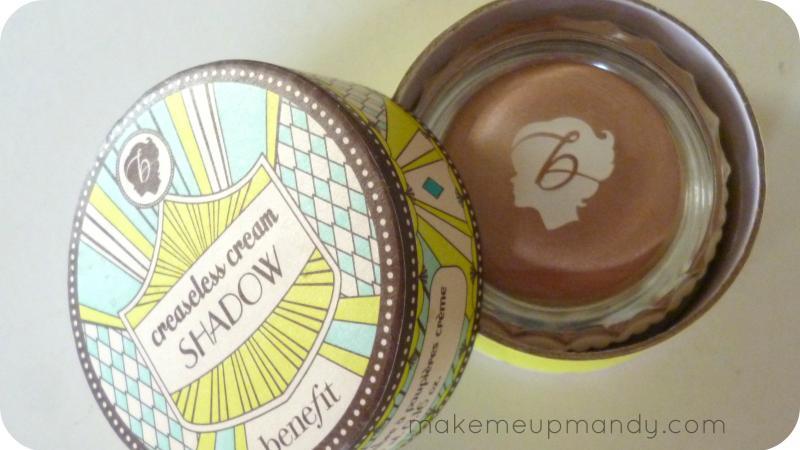 Benefit Creaseless Cream Shadow Review & Swatches