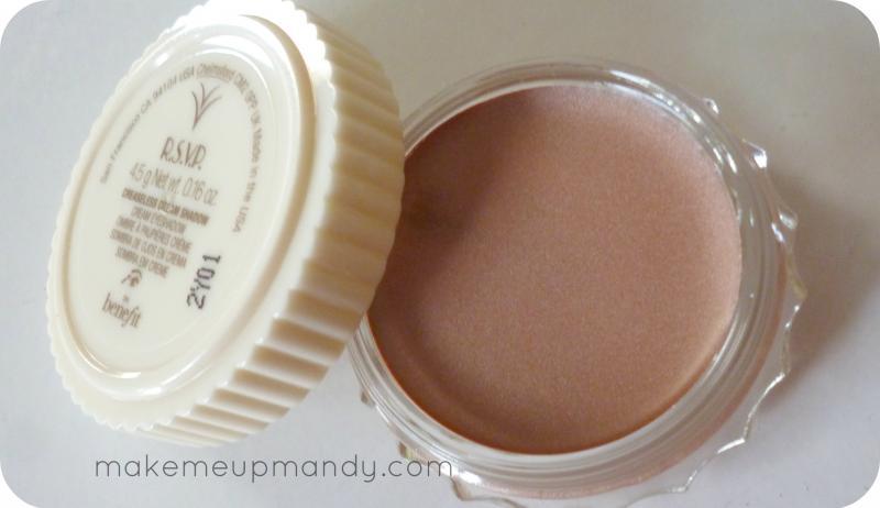 Benefit Creaseless Cream Shadow Review & Swatches