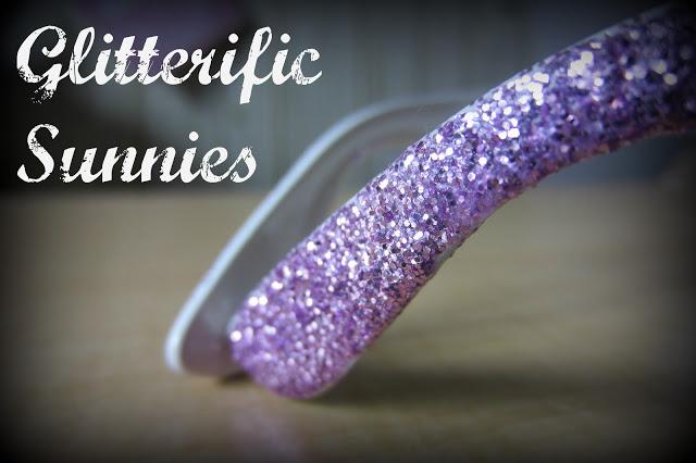 DIY: Glitterific Sunglasses!