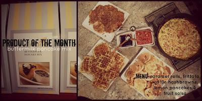 * April Cooking Class