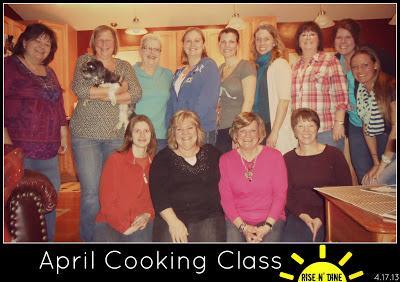 * April Cooking Class