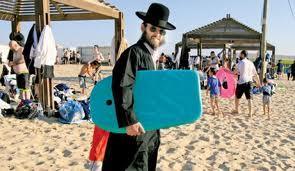 new plan for National Service has Haredim supervising the beaches of Israel