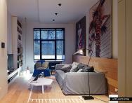 Apartment in the Center Of Kiev by Olga Akulova Apartment in the Center Of Kiev by Olga Akulova