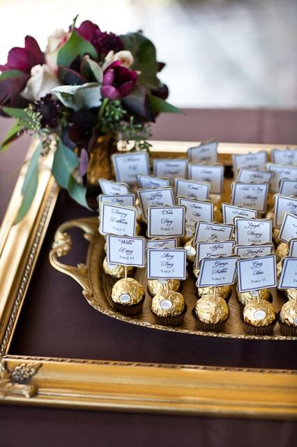 Candy Table Numbers Place Card Holders