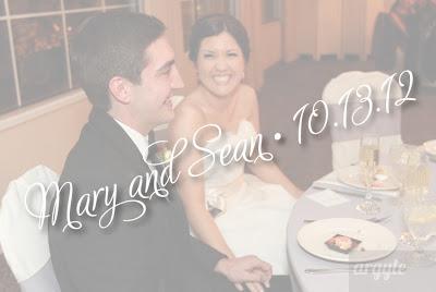 Day of Wedding Stationery Feature: Mary and Sean