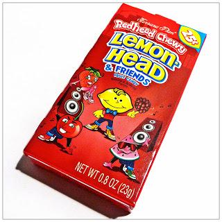 Redhead Chewy Lemonhead and Friends Fruit Candy