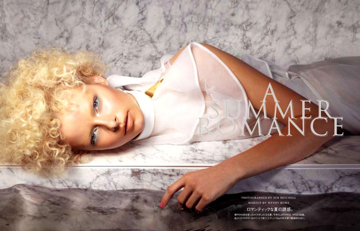 Elza Luijendijk by Jem Mitchell for Vogue Japan June 2013 2