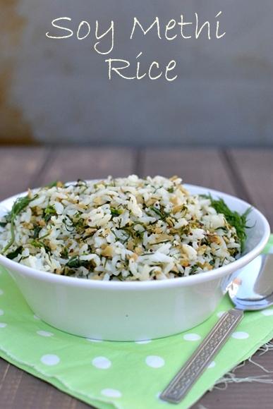 Soy Methi Dill Rice