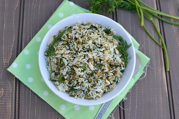 Soy Methi Dill Rice