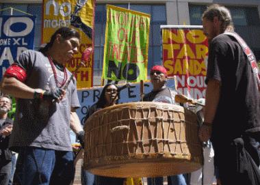 Idle No More Leads Earth Day Events Against Keystone Pipeline