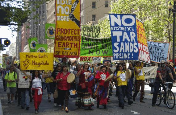 Idle No More Leads Earth Day Events Against Keystone Pipeline