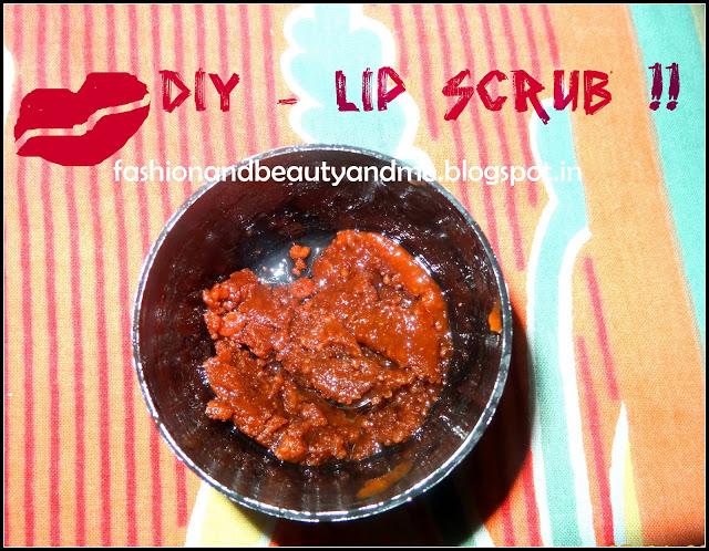 DIY - Lip SCRUB