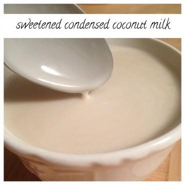 sweet coconut milk