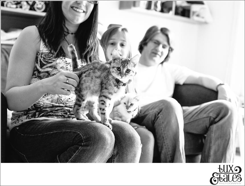 Kittehs! A Family Engagement Shoot in Milton Keynes