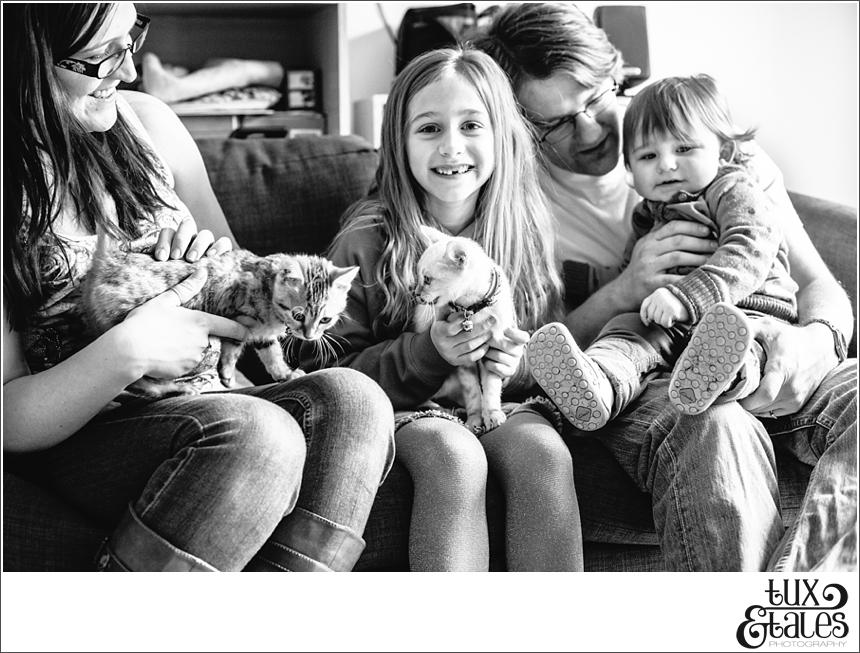 Kittehs! A Family Engagement Shoot in Milton Keynes