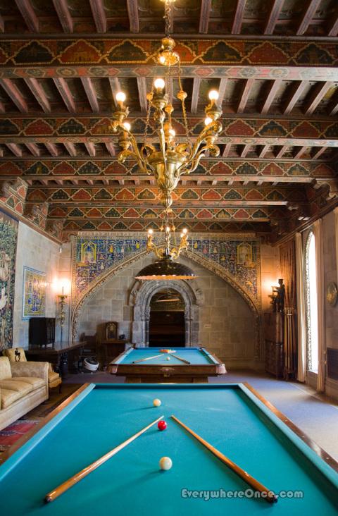 Hearst Castle Billiard Room