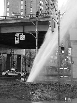 Burst-water-main