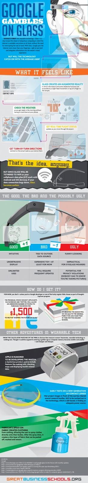 Glass: The Future of Google Gadgets (Infographic)