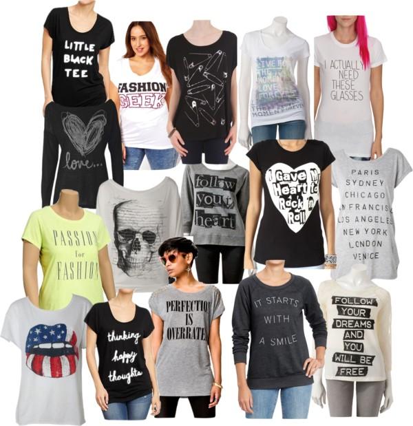 Frugal Fashion Friday - Graphic Tees - Paperblog