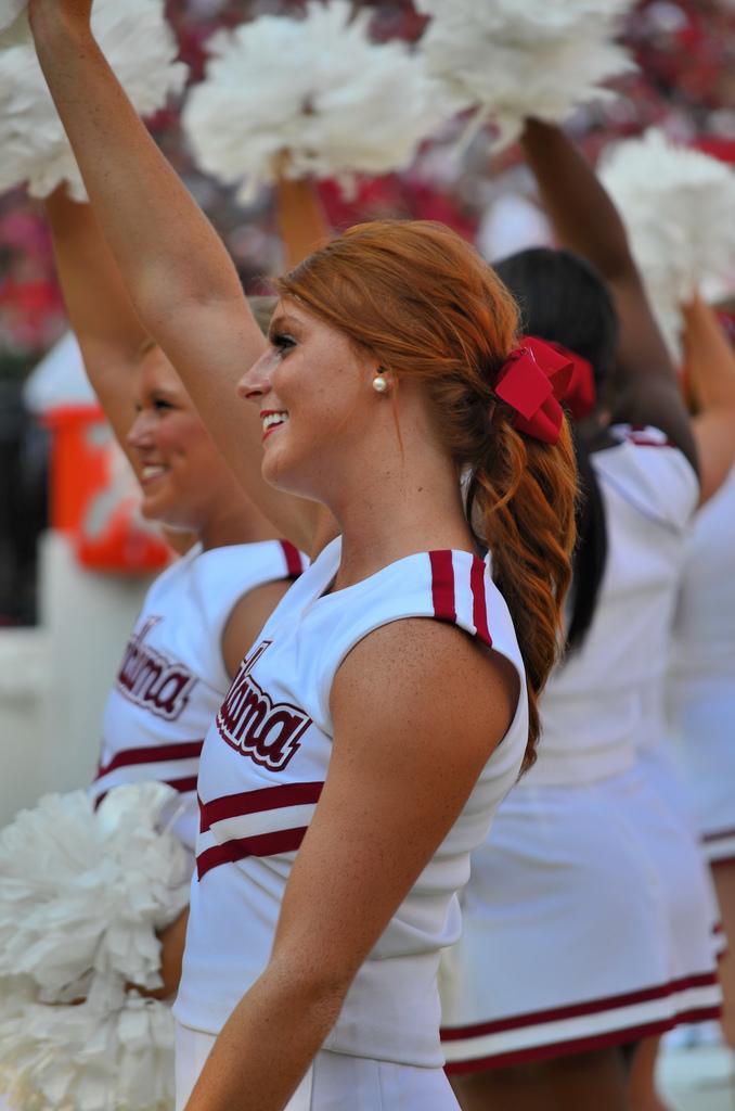 Alabama Cheerleaders Had Plenty of Reason to Cheer During the NFL Draft