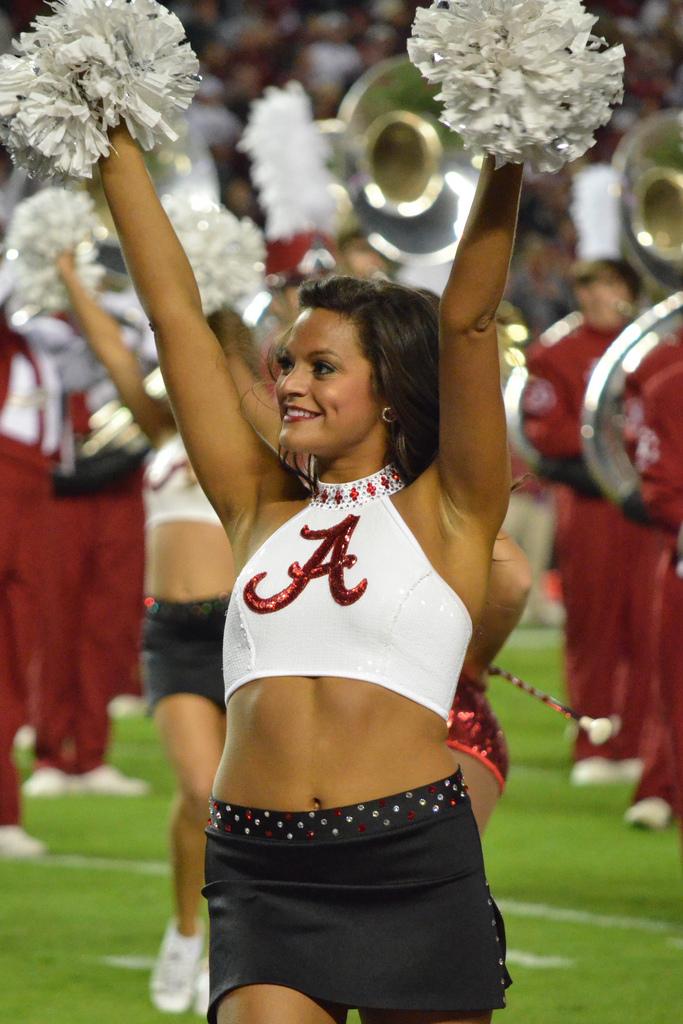 Alabama Cheerleaders Had Plenty of Reason to Cheer During the NFL Draft