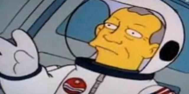 Simpsons Buzz Aldrin