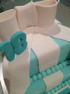 Tiffany Inspired Cake