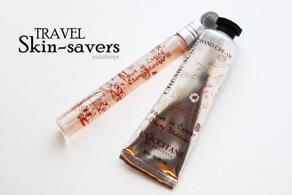 Travel Skin-Savers: L'Occitane Cherry Blossom Hand Cream and Eau de Toilette