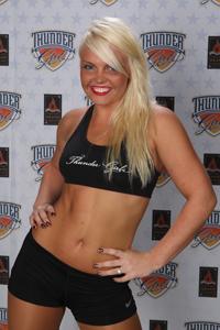 Kelsey Williams (OKC Thunder Girl) - Too Chubby for a NBA Cheerleader?