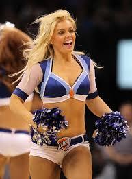 Kelsey Williams (OKC Thunder Girl) - Too Chubby for a NBA Cheerleader?