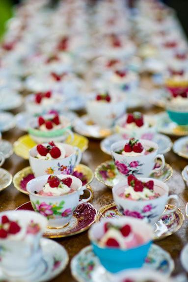 vintage tea cups