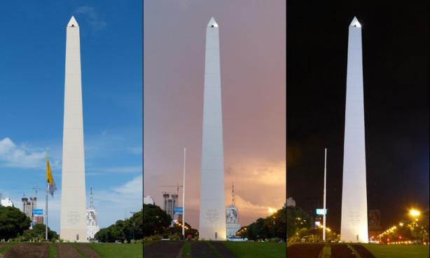 El Obelisco in Plaza de la República, Buenos Aires (photo credit: Mike Sohaskey)