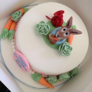 Peter Rabbit Inspired Cake