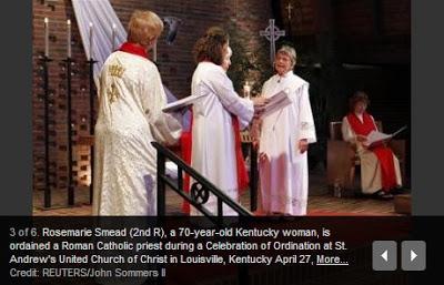 Woman ordained as Catholic priest