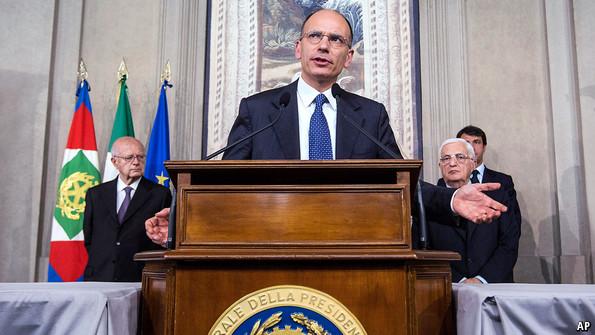 Italy’s new leaders: Letta in post